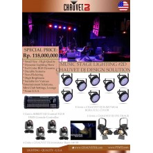 PAKET MUSIC STAGE LIGHTING #2D - CHAUVET DJ DESIGN...