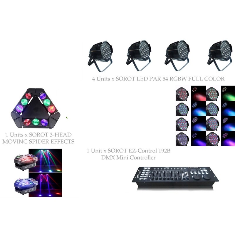 PAKET MUSIC STAGE LIGHTING #1 - SOROT PRO DESIGN SOLUTION