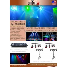 PAKET MUSIC STAGE LIGHTING #1B - CHAUVET DJ DESIGN...