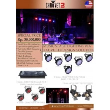 PAKET MUSIC STAGE LIGHTING #2A - CHAUVET DJ DESIGN...