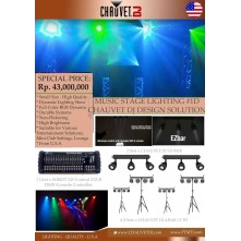 PAKET MUSIC STAGE LIGHTING #1D - CHAUVET DJ DESIGN...