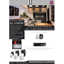 PAKET CAFE BGM SOLUTION #1C HILL AUDIO SMW PACKAGE...