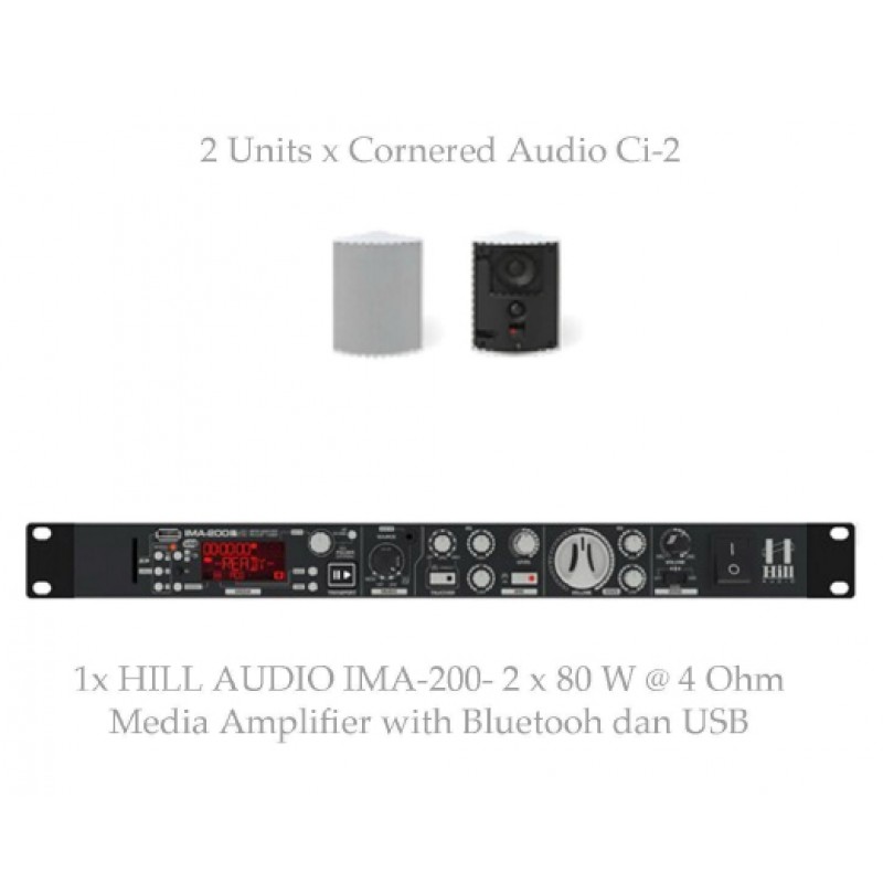 PAKET CAFE BGM SOLUTION #1 CORNERED Ci-V PACKAGES