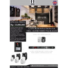 PAKET CAFE BGM SOLUTION #1A HILL AUDIO SMW PACKAGE...