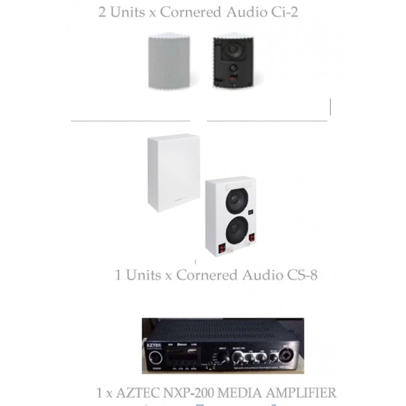 PAKET CAFE BGM SOLUTION #3A CORNERED Ci-V PACKAGES