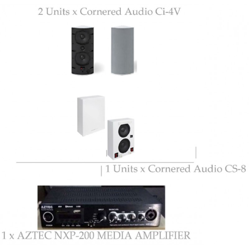 PAKET CAFE BGM SOLUTION #1D CORNERED Ci-V PACKAGES