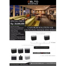 PAKET CAFE BGM SOLUTION #1B . CELTO FULL RANGE IFI...