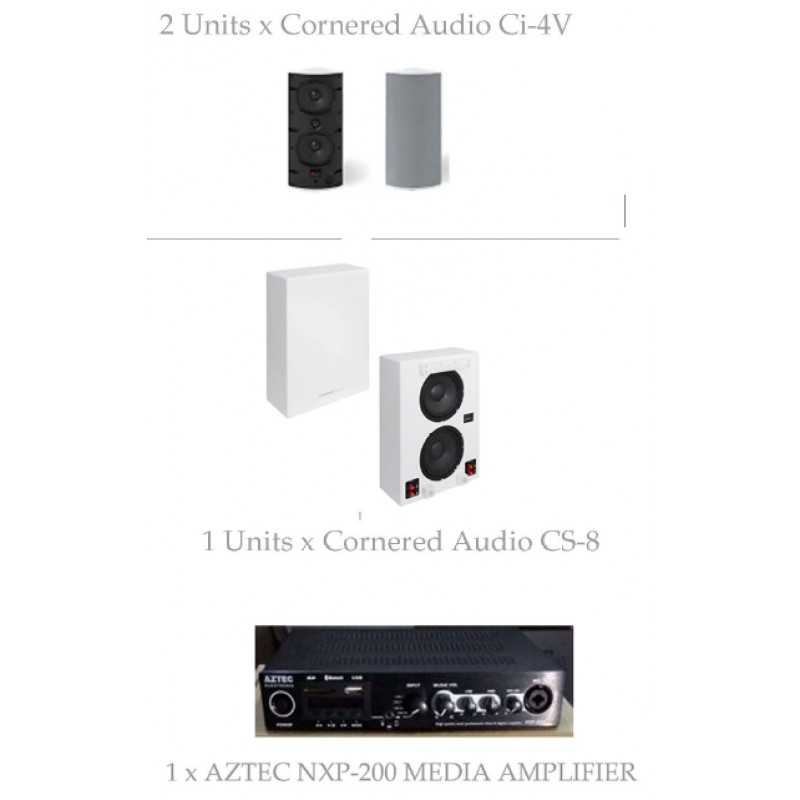 PAKET CAFE BGM SOLUTION #3B CORNERED Ci-V PACKAGES
