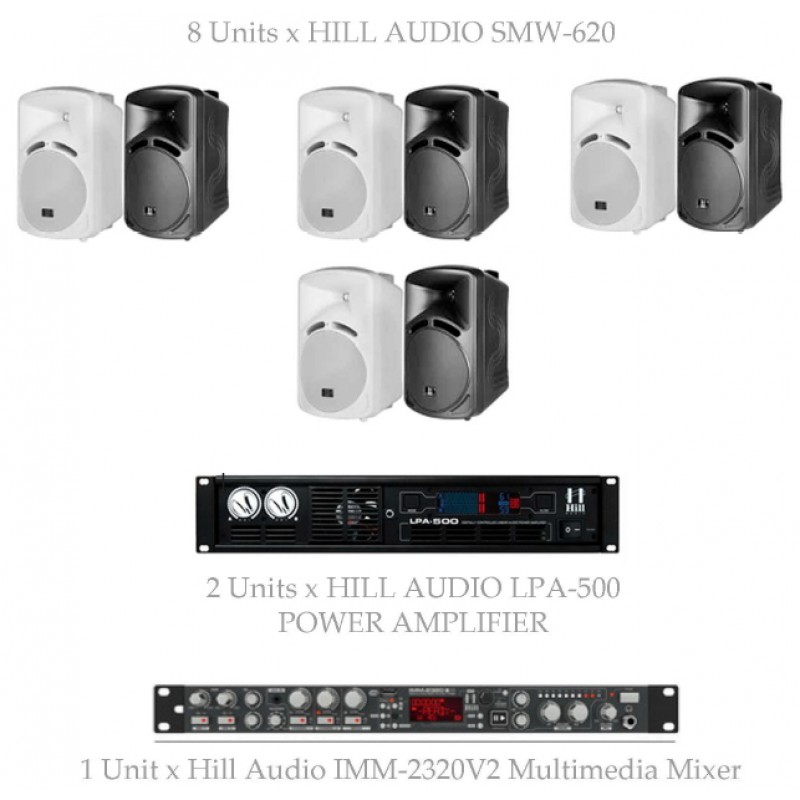 PAKET CAFE BGM SOLUTION #2C HILL AUDIO SMW PACKAGES