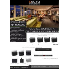 PAKET CAFE BGM SOLUTION #1 . CELTO FULL RANGE IFIX...