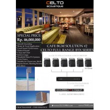 PAKET CAFE BGM SOLUTION #2 . CELTO FULL RANGE IFIX...