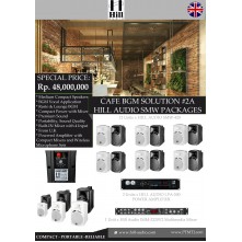 PAKET CAFE BGM SOLUTION #2A HILL AUDIO SMW PACKAGE...