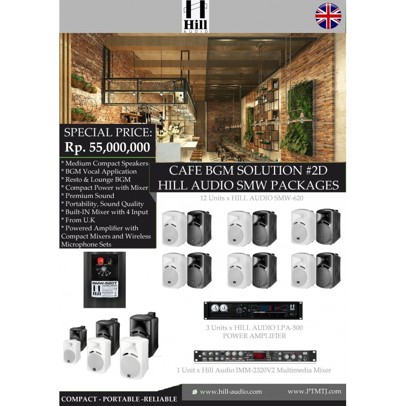 PAKET CAFE BGM SOLUTION #2D HILL AUDIO SMW PACKAGES
