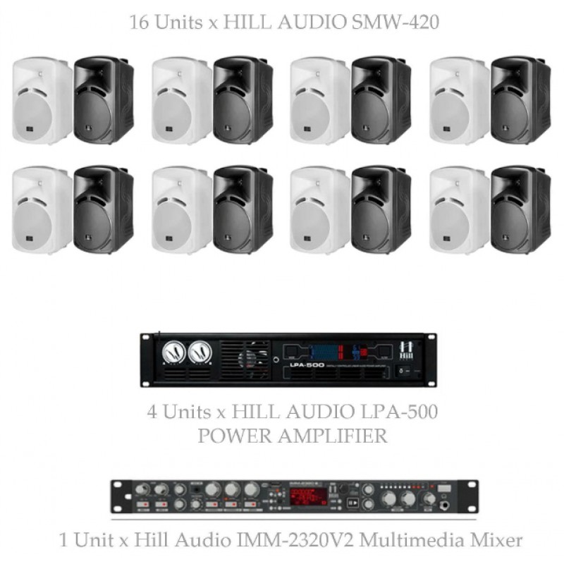 PAKET CAFE BGM SOLUTION #2B HILL AUDIO SMW PACKAGES