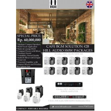 PAKET CAFE BGM SOLUTION #2B HILL AUDIO SMW PACKAGE...