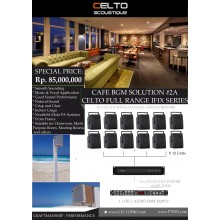 PAKET CAFE BGM SOLUTION #2A . CELTO FULL RANGE IFI...