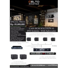 PAKET CAFE BGM SOLUTION #3 . IFIX Systems - With S...