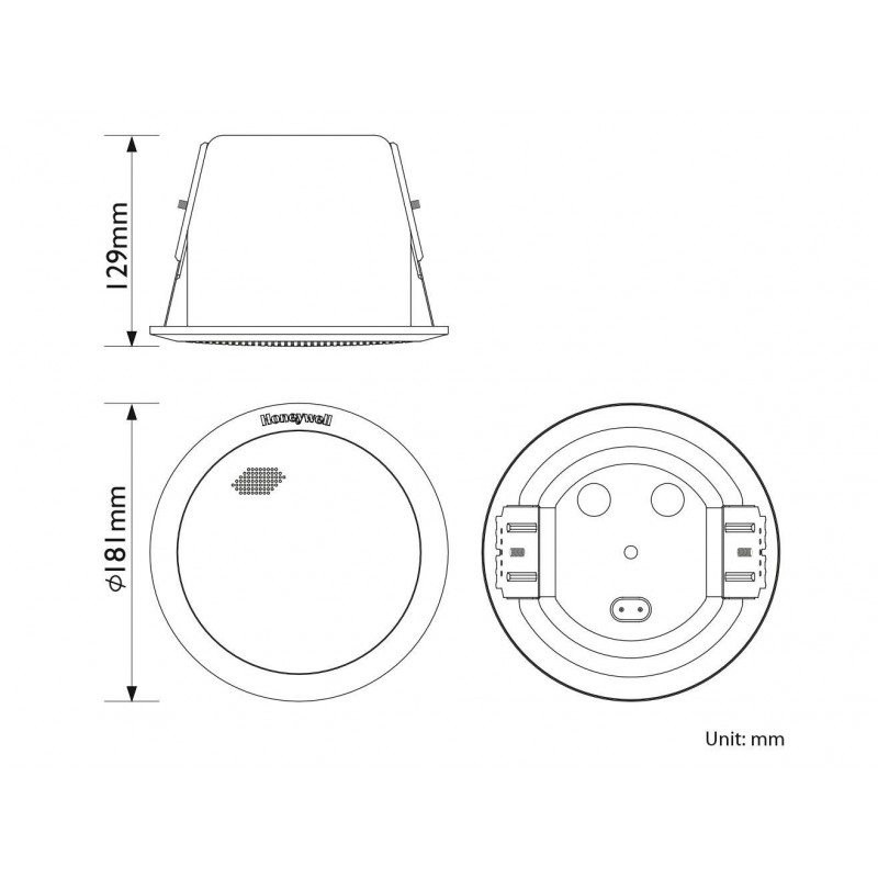 HONEYWELL Ceiling Speaker L-VCM6B/EN (EN54)